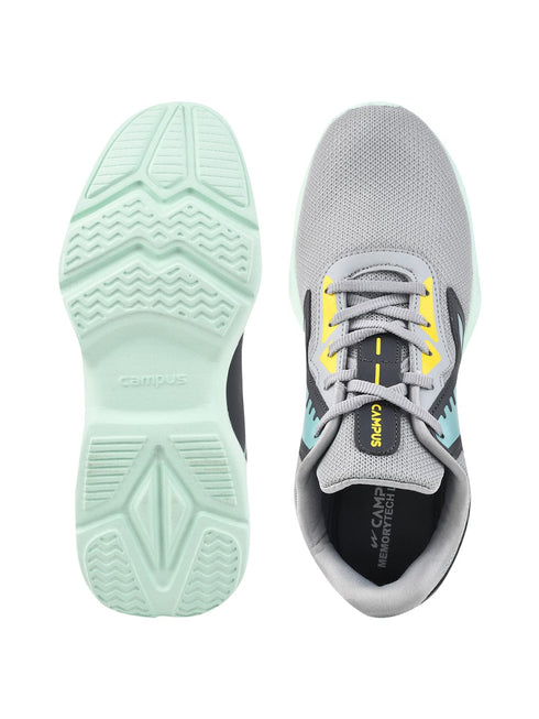 BLUTO Grey Kid's Running Shoes